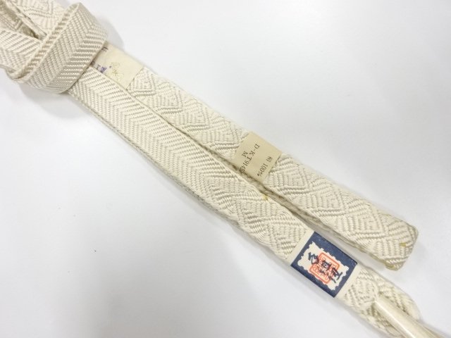 未使用品　正絹　手組帯締め